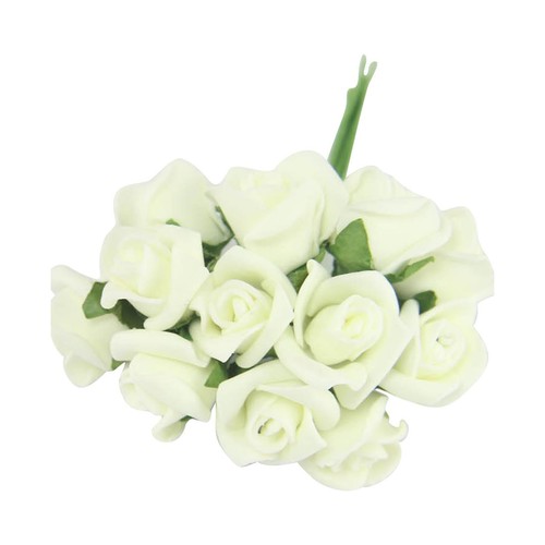 Bundles mini foam rose - bundles, 12