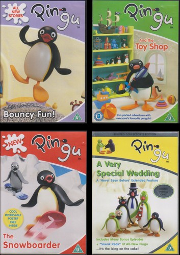 Pingu dvds r2 dvd - pingu, uk
