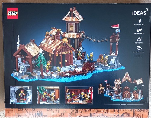 Lego ideas viking village - viking,