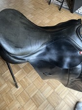 Albion Black G P Saddle 17 1/2