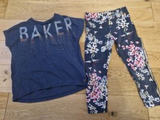 Ted Baker Navy Outfit Set Top And Leggings  Age 5 Years
