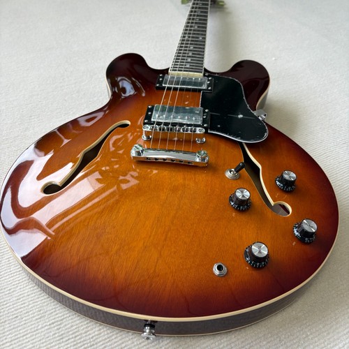 Brown semi hollow body - brown, semi-hollow
