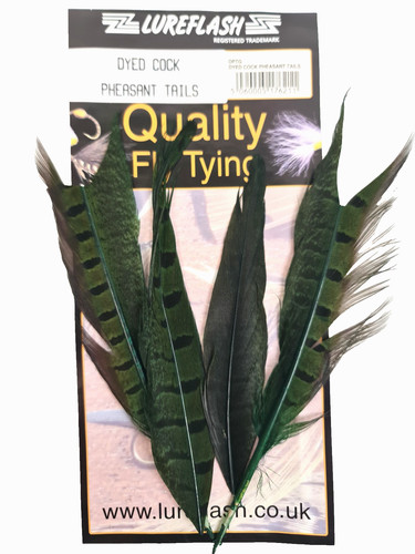 Fly tying material dyed - tying, cock