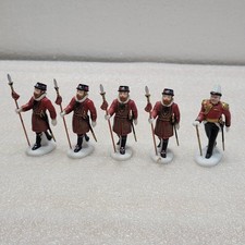 Dept 56 Dickens Village - Yeomen of the Guard - Set of 5