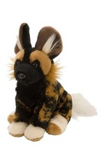 African wild dog plush soft