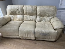 Leather Recliner Sofa 3 Seater