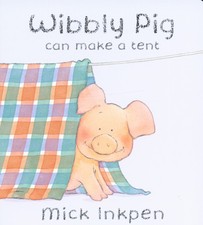Wibbly Pig can make a tent -