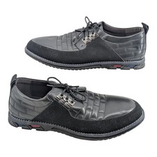 Gatsby Black Faux Leather