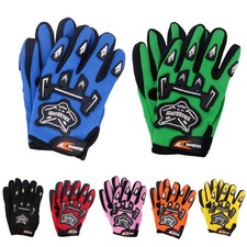 Zorax Blue (S 5cm) Child Kids MX Motocross Gloves Children Dirty Bike Quad