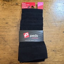 Peds 6 Pair Trouser Socks