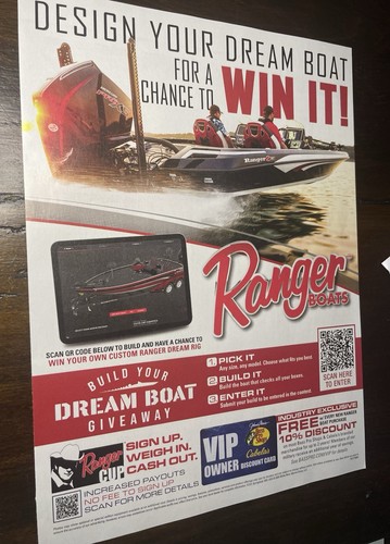 Ranger boat advertisement - ranger,