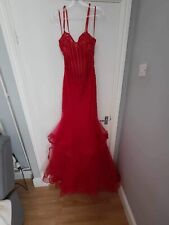 Red Mermaid Prom Dress From Red Carpert Ready