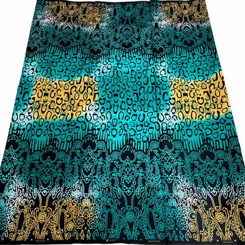 African fabric wax print - fabric,