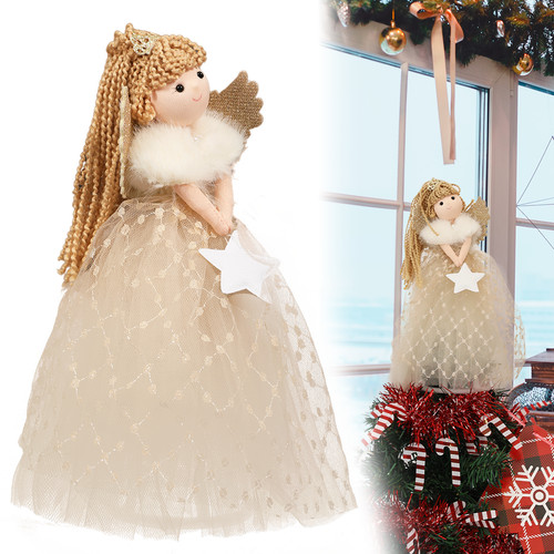 Christmas angel doll tree top - angel,