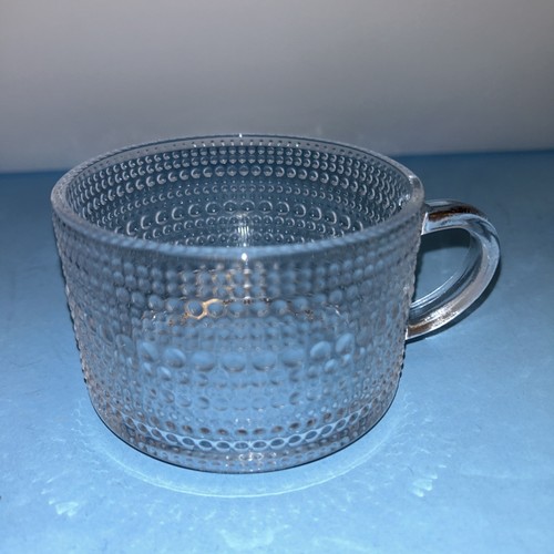 Clear glass embossed - x,