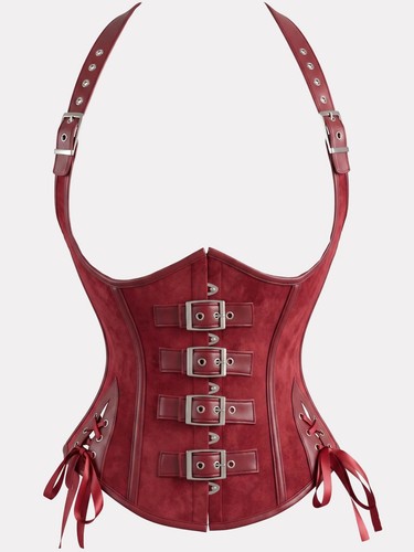 Women red steampunk - women's,