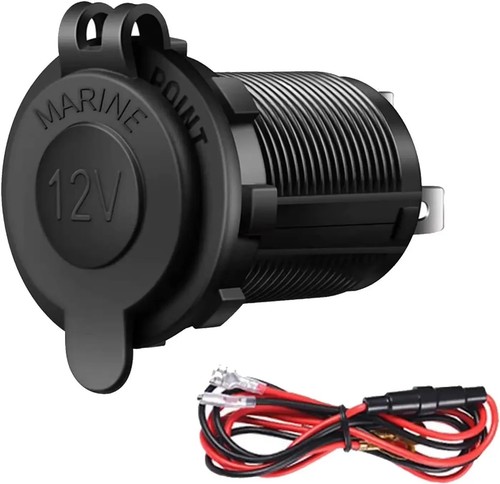 Waterproof 12v car cigarette - waterproof,