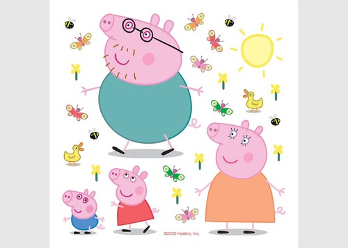 Peppa pig wall stickers - peppa,