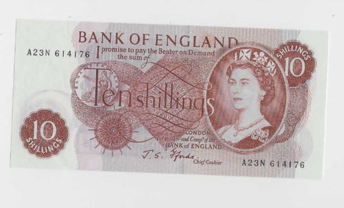 1967 bank england ten - 1967,