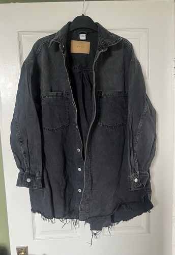 Long line washed black - h&m,