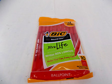 Lot Red Ink Bic Ballpoint Pens