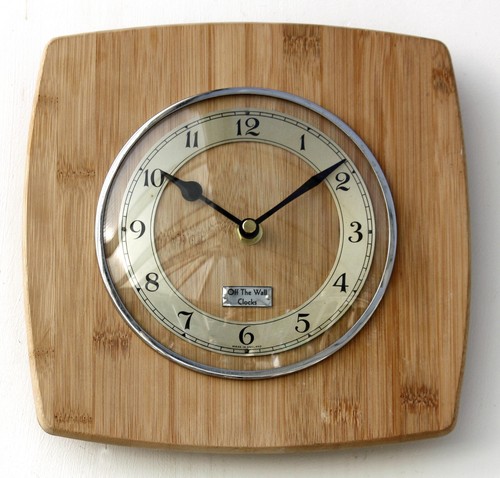 New 23cm wooden wall clock - wall,