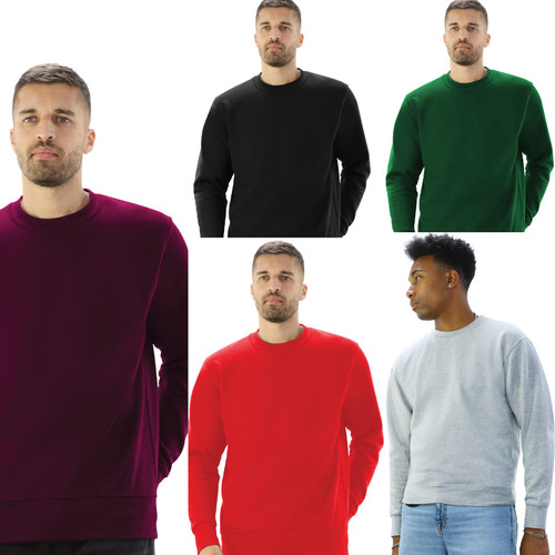Mens plain jumper sweatshirt - jumper,