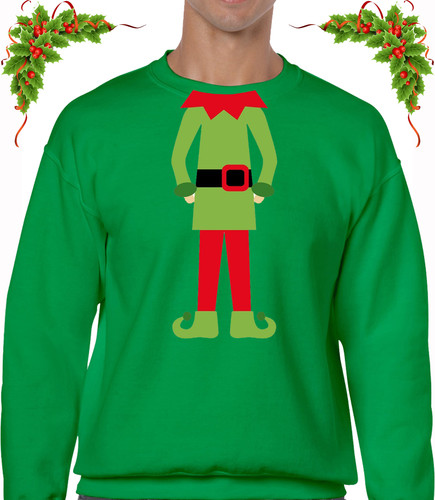 Elf body christmas jumper - elf,