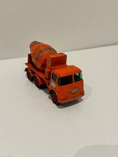 Vintage Lesney Matchbox King Size No 13 Ready Mix Concrete Truck Cement Mixer