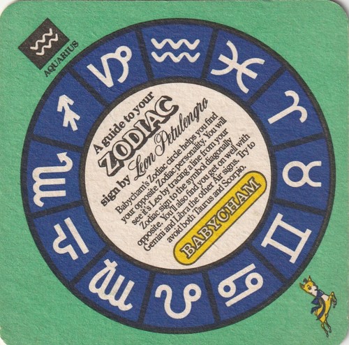 Beer mat babycham - mat,