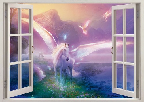 Unicorn castle fantasy fairy - unicorn,