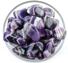 Amethyst Chevron Banded