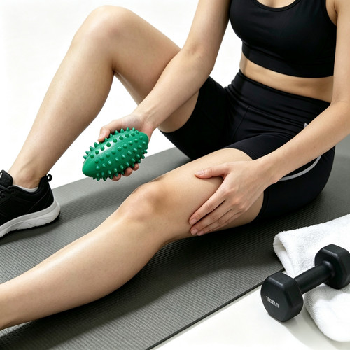 Spiky foot massage roller yoga - spiky,