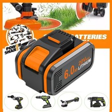 For WORX 20V 6.0Ah Li-Ion