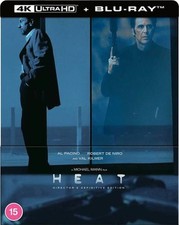 Heat 1995 Limited Edition Steelbook 4K UHD Blu-ray Bluray