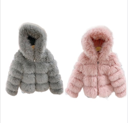 Girls faux fur - , in
