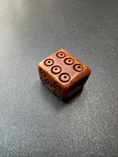 Handmade Yak Bone Hollow Dice