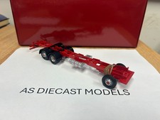 (CT) Corgi Modern Truck Volvo FH/FM Red 6 Wheel Rigid Chassis Only 1/50