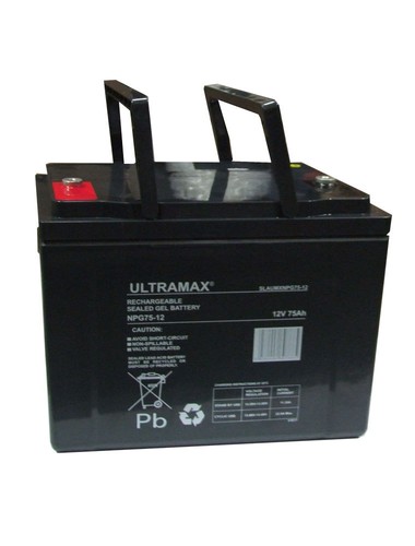 Ultra max 12v 75ah - x,