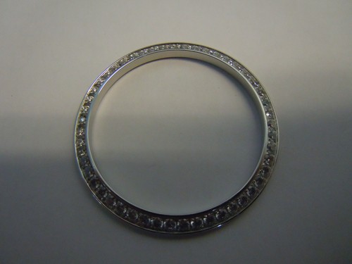 White bezel for rolex - white,