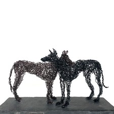 Wire Sculpture Greyhound