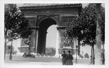 Lot 36 real photo car paris