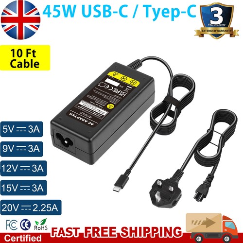 45w usb type - usb-c, ac
