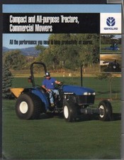 New Holland Compact and All-purpose Tractors and Commercial Mowers Brochure