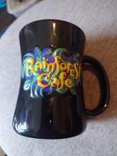 Rainforest Cafe 3D Black Tree Frog coffee mug/cup