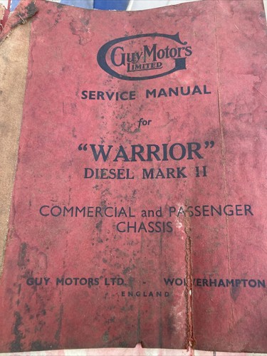 Guy warrior lorry mark - warrior,