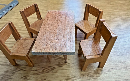 Doll house furniture vintage - doll,