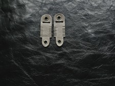  PAIR OF TAUPE ALYMERI  LEATHER ANKLETS FOR FALCONRY MEDIUM SIZE