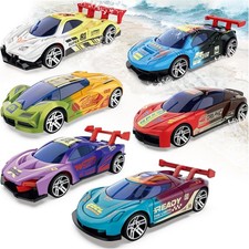 Color-changing car toys, bath