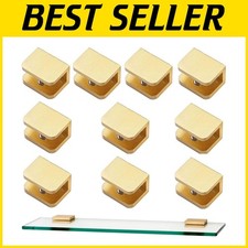 Corrosion-Resistant Glass Shelf Brackets